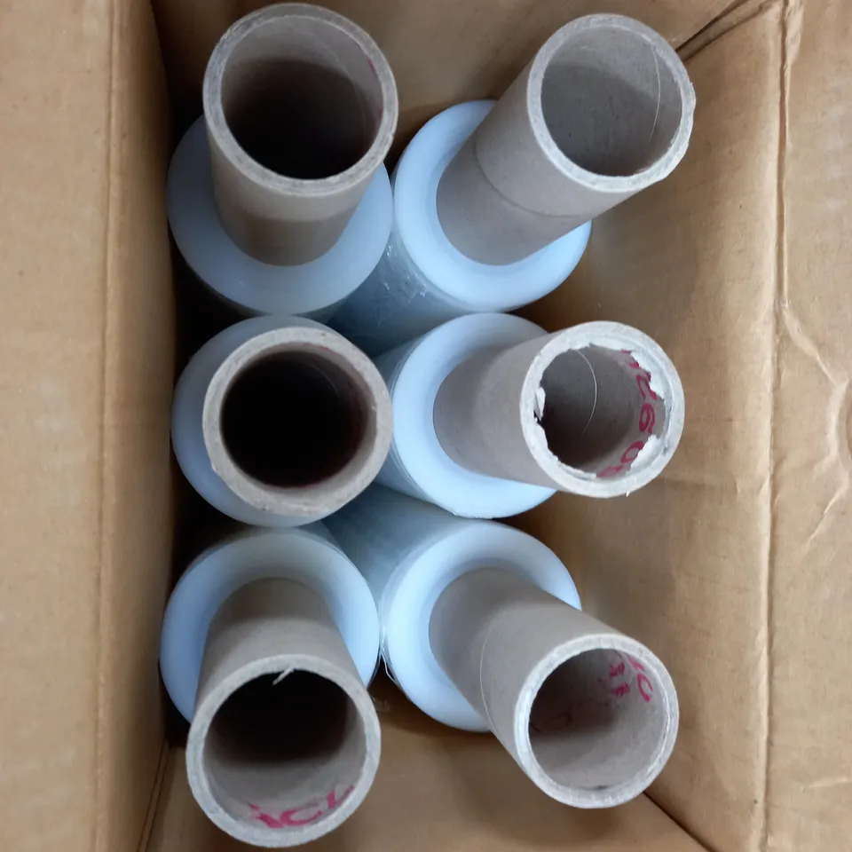 6 SERAN WRAP CLEAR ROLLS 40CM