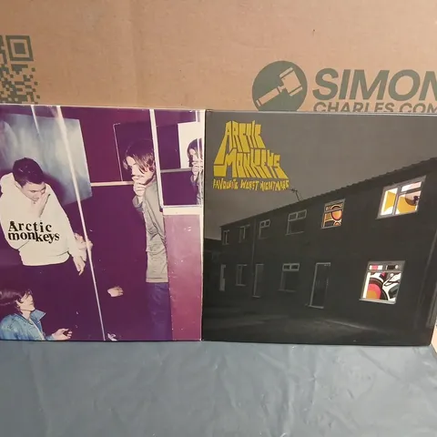 ARCTIC MONKEYS - 2X VINYL LPS: HUMBUG; FAVOURITE WORST NIGHTMARE