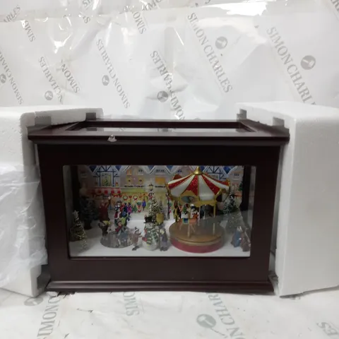 BOXED MR CHRISTMAS HEIRLOOM MUSIC BOX