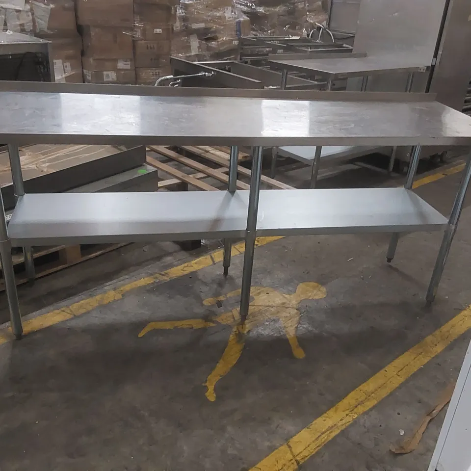 ADEXA COMMERCIAL STAINLESS STEEL CATERING TABLE