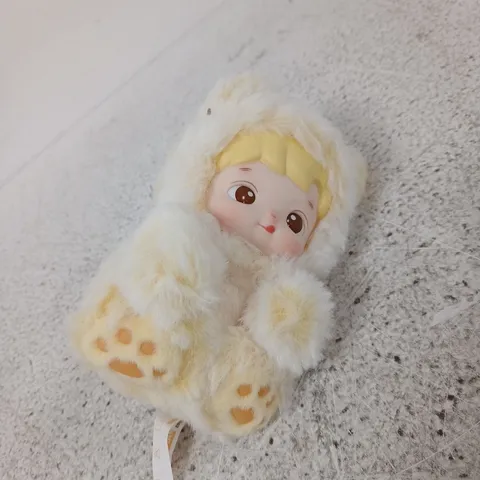 POP MART PLUSH TOY – YELLOW FAUX FUR BABY CHARACTER