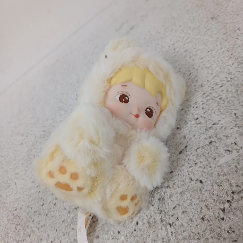 POP MART PLUSH TOY – YELLOW FAUX FUR BABY CHARACTER
