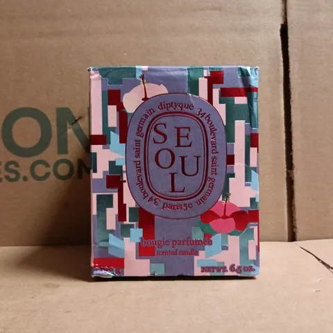 BOXED SEOUL BOUGIE PARFUMΓE SCENTED CANDLE