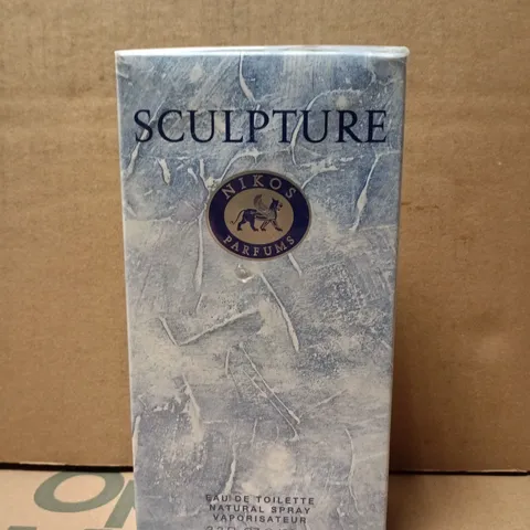 BOXED AND SEALED SCULPTURE NIKOS PARFUMS EAU DE TOILETTE 100ML