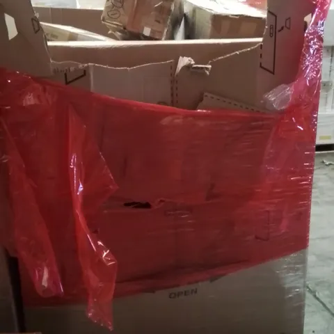 PALLET OF ASSORTED HOUSEHOLD GOODS AND PRODUCTS TO INCLUDE;AIR COOLER,SANDALS,CAT TREE