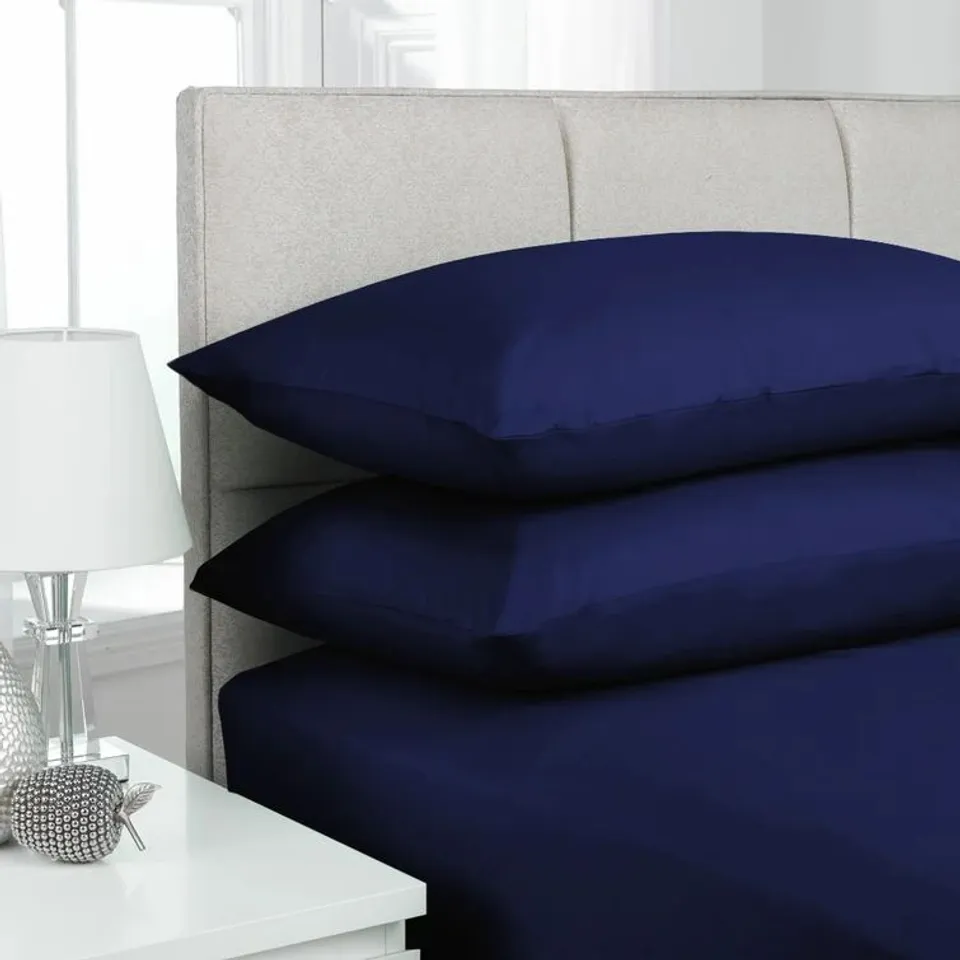 CASTILLE ENVELOPE PILLOW PROTECTOR COLOUR NAVY