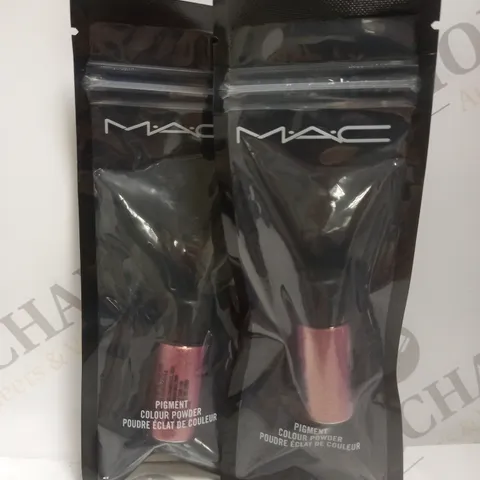BOX OF 2 MAC COSMETICS PIGMENT MINIS #ROSE
