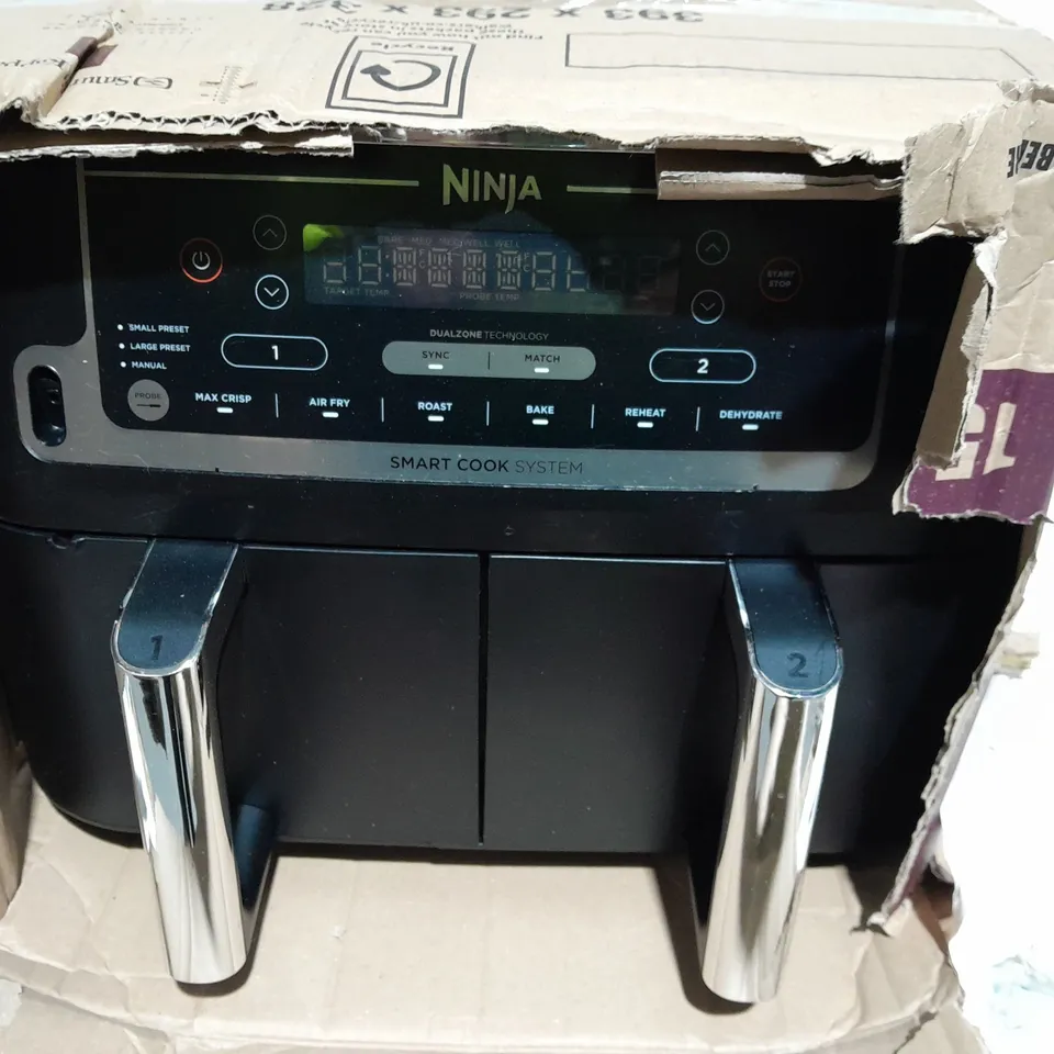 BOXED NINJA DUAL AIRFRYER