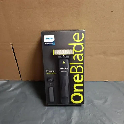 PHILIPS ONEBLADE BLACK LIMITED EDITION BOXED