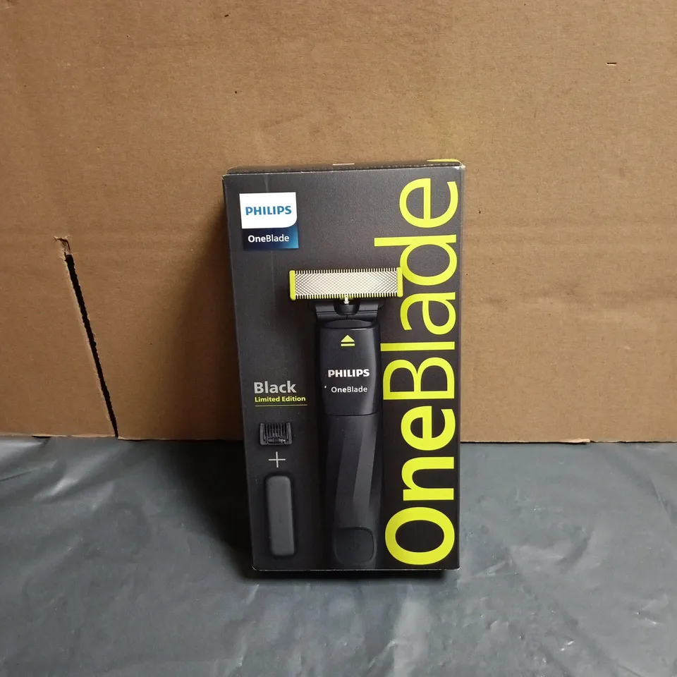 PHILIPS ONEBLADE BLACK LIMITED EDITION BOXED