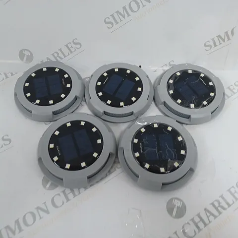 BELL & HOWELL DUAL FUNCTION SET OF 6 10 LED ULTIMATE DISK LIGHTS - ONLY 5