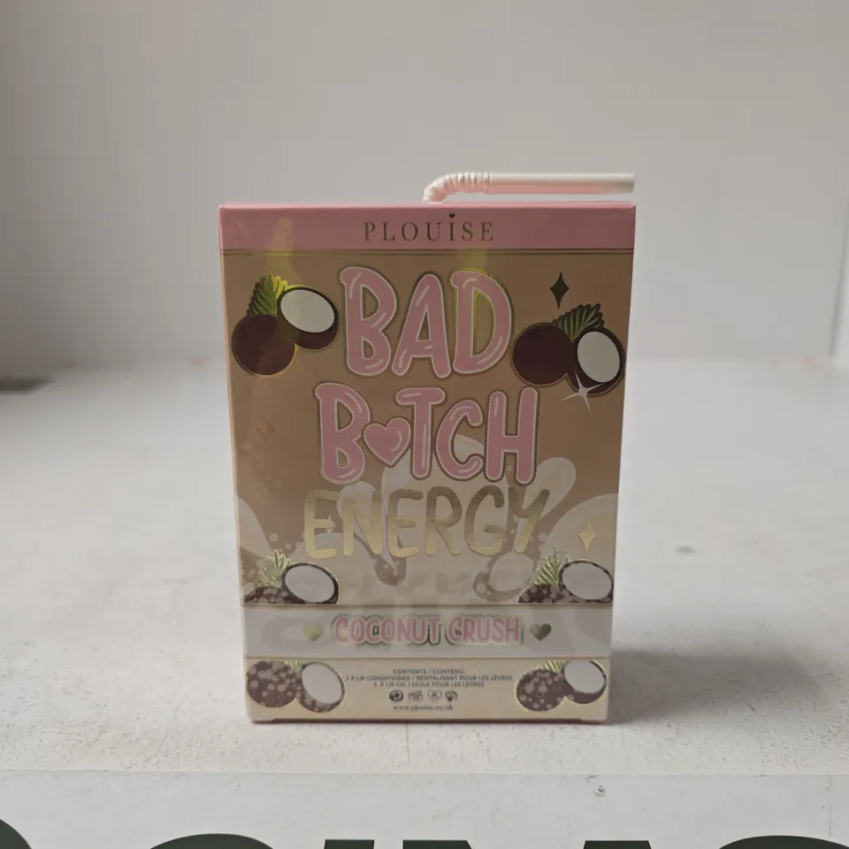 PLOUISE BAD BITCH ENERGY COCONUT CRUSH LIP CONDITIONER LIP OIL