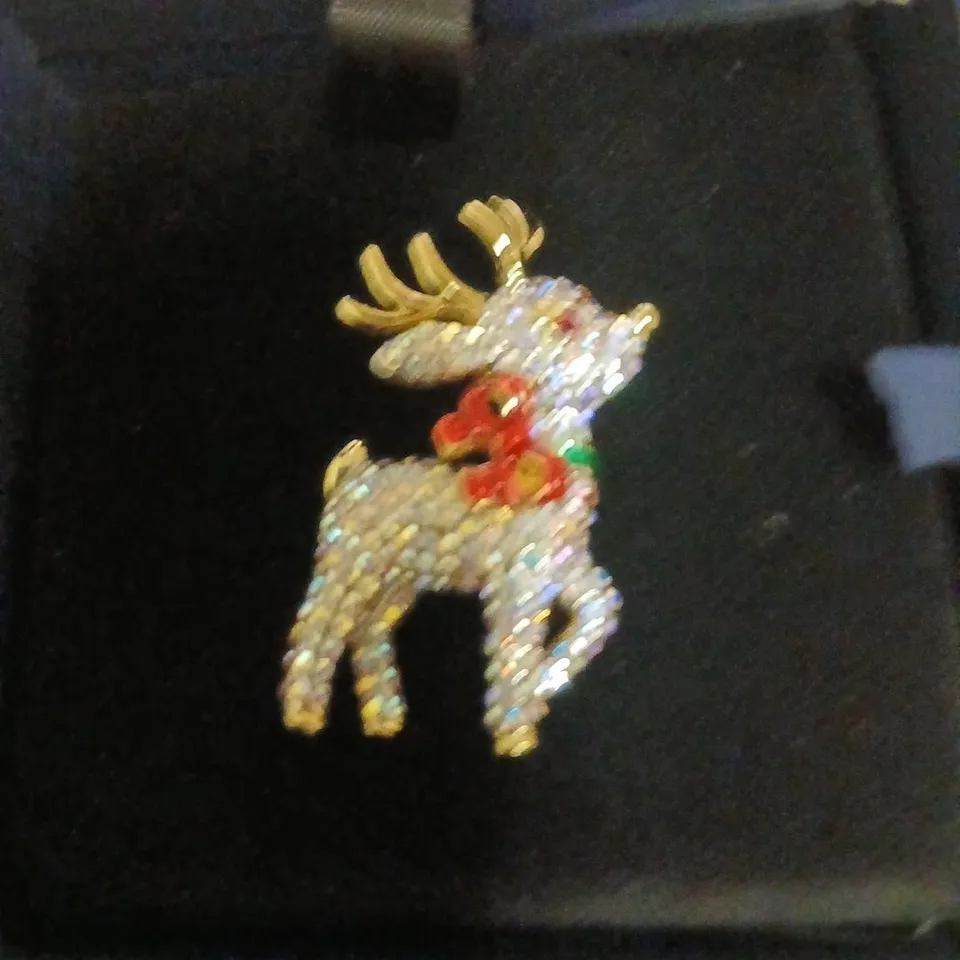 BUTLER & WILSON REINDEER PIN 
