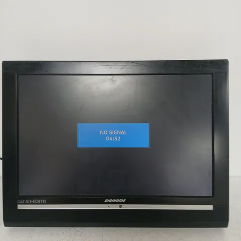 DIGIHOME DIGITAL TV/DVD PLAYER, BLACK 15" DISPLAY