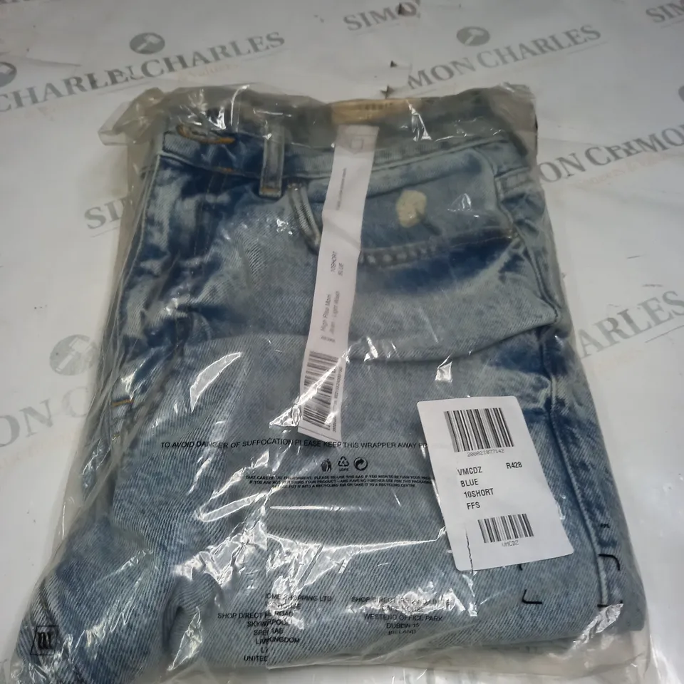 CARRIE LIGHT BLUE DENIM JEANS SIZE 10