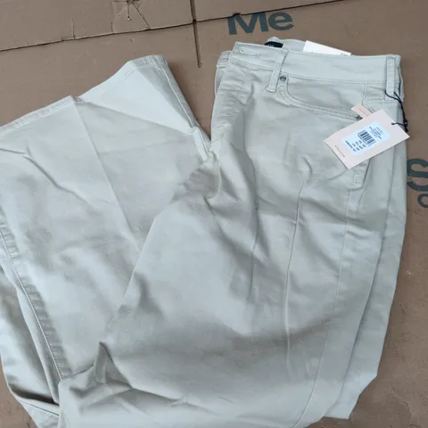 NYDJ MIA PALAZZO JEANS IN BEIGE - UK 16P