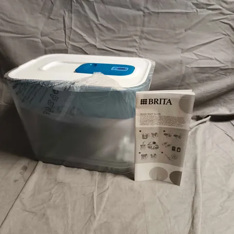 BRITA WATER FILTER PITCHER WITH BLUE LID – INCLUDES QUICK START GUIDE
