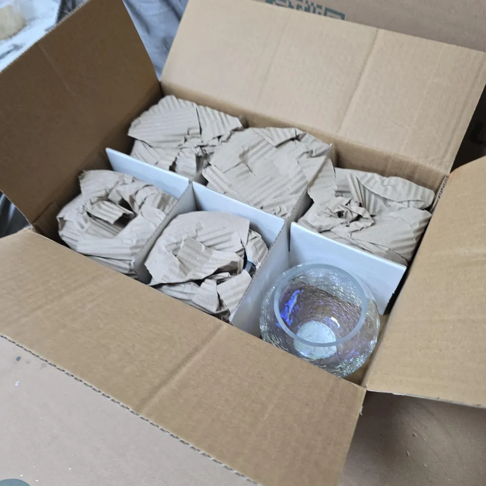 6X GISELA GRAHAM CANDLE HOLDERS