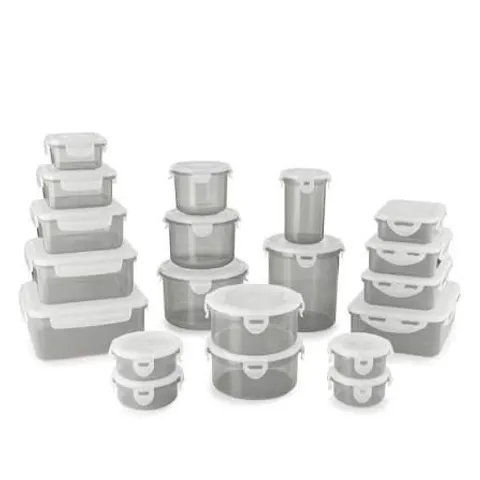 LOCK N LOCK 20TH ANNIVERSARY ASSORTED 20 PIECE STORAGE SET