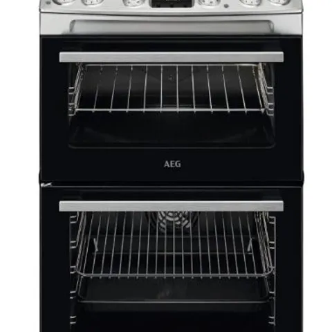 AEG CCX6540ACM CERAMIC ELECTRIC COOKER WITH DOUBLE OVEN