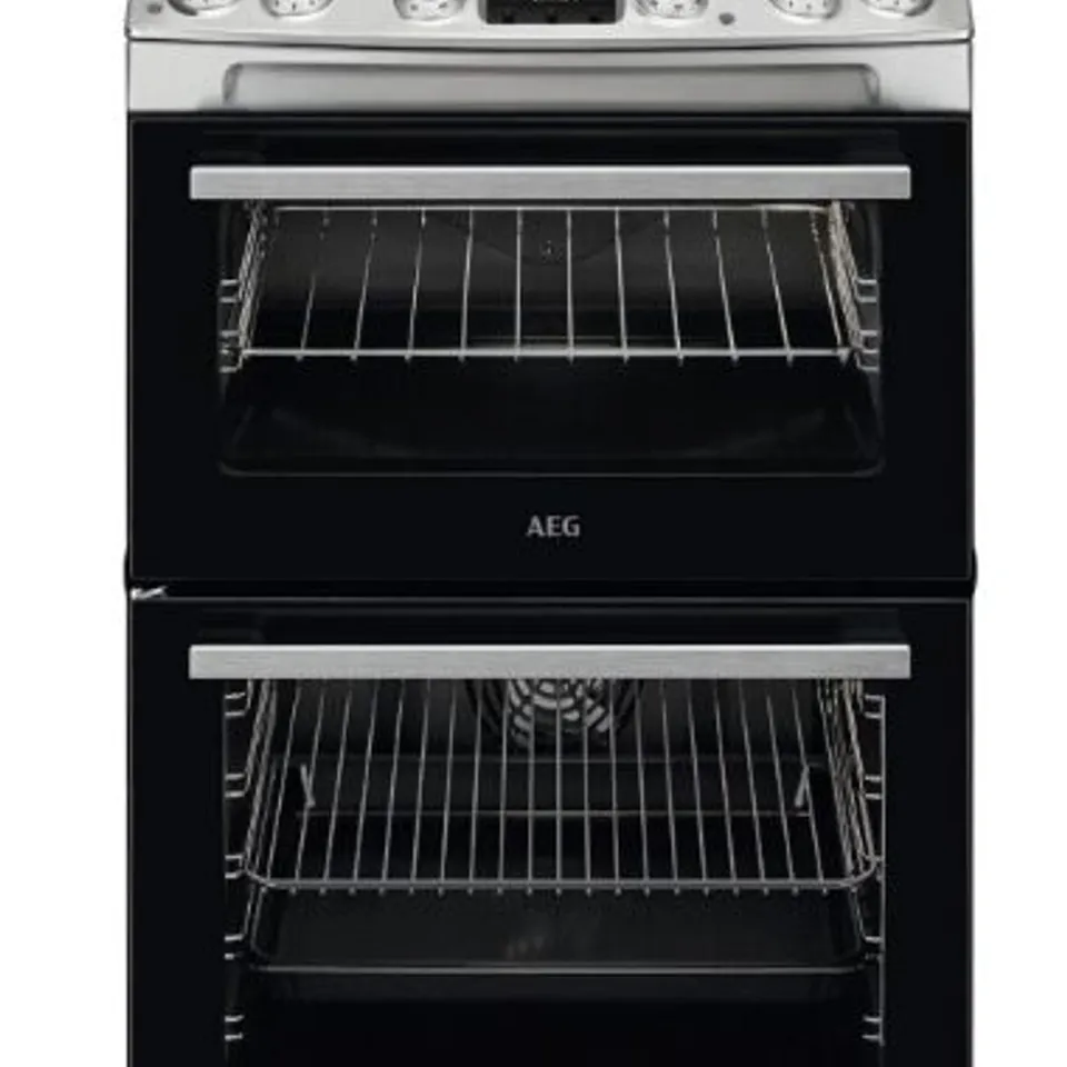 AEG CCX6540ACM CERAMIC ELECTRIC COOKER WITH DOUBLE OVEN