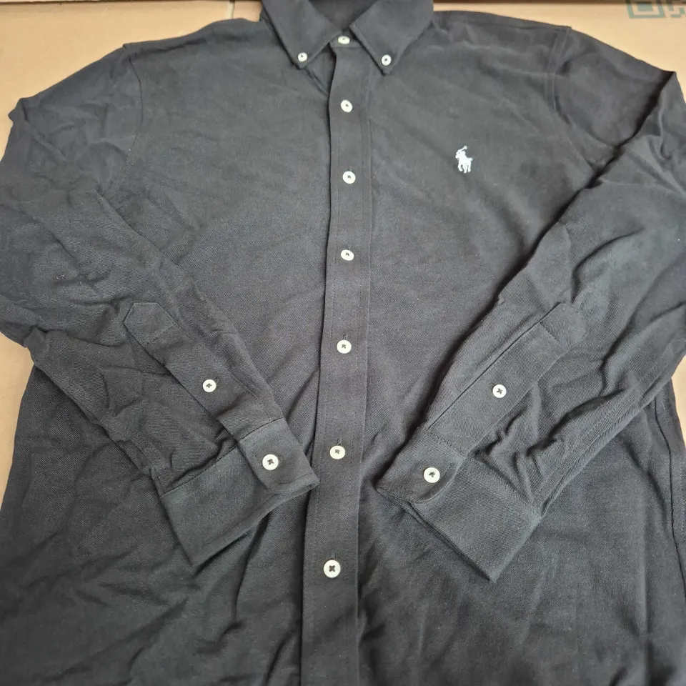 RALPH LAUREN LONG-SLEEVE SHIRT - SIZE SMALL