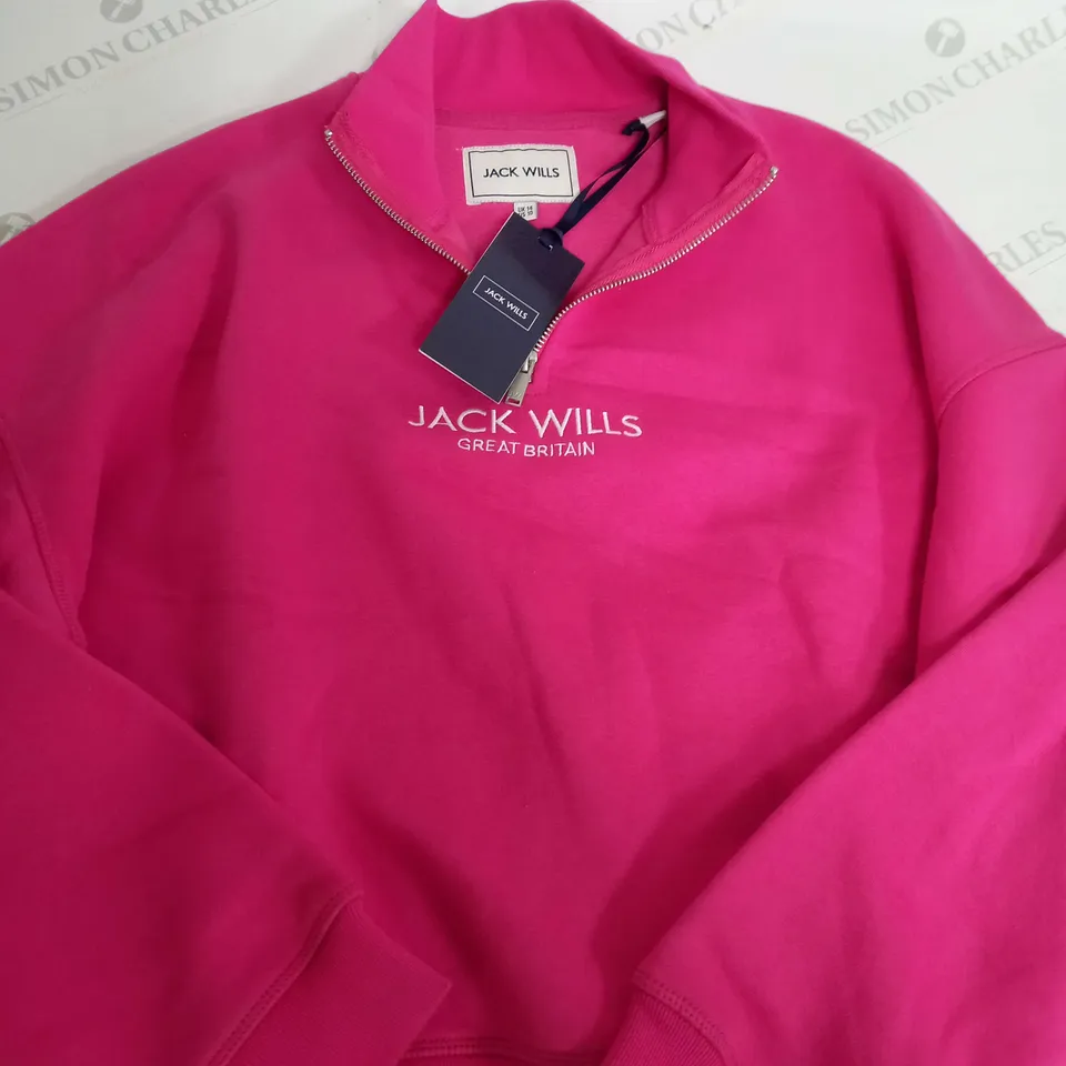 JACK WILLS GREAT BRITAIN FLEECE - UK 14