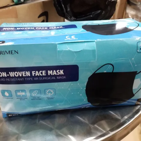 BOXED PACK OF 50 MERRIMEN NON-WOVEN FACE MASKS 