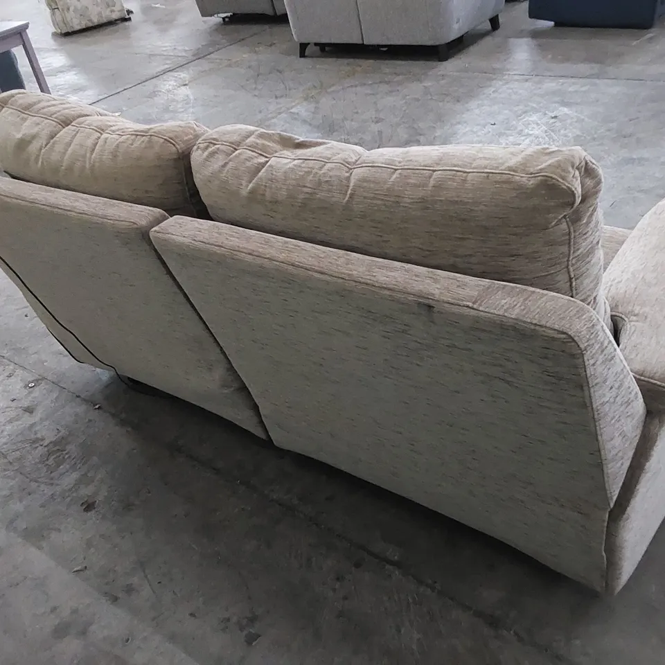 QUALITY G PLAN DESIGNER BURFORD 3-SEATER 2-CUSHION ELECTRIC RECLINER SOFA IN DESTINY STORM FABRIC 