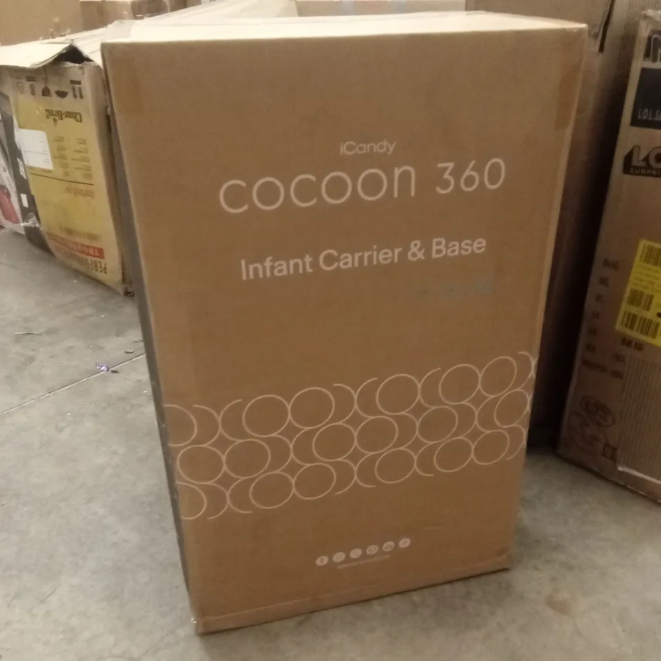 BOXED ICANDY COCOON 360 INFANT CARRIER & BASE