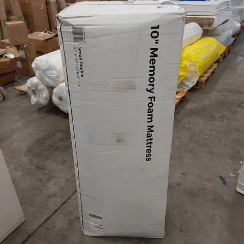 BOXED 10" MEMORY FOAM 4FT SMALL DOUBLE MATTRESS