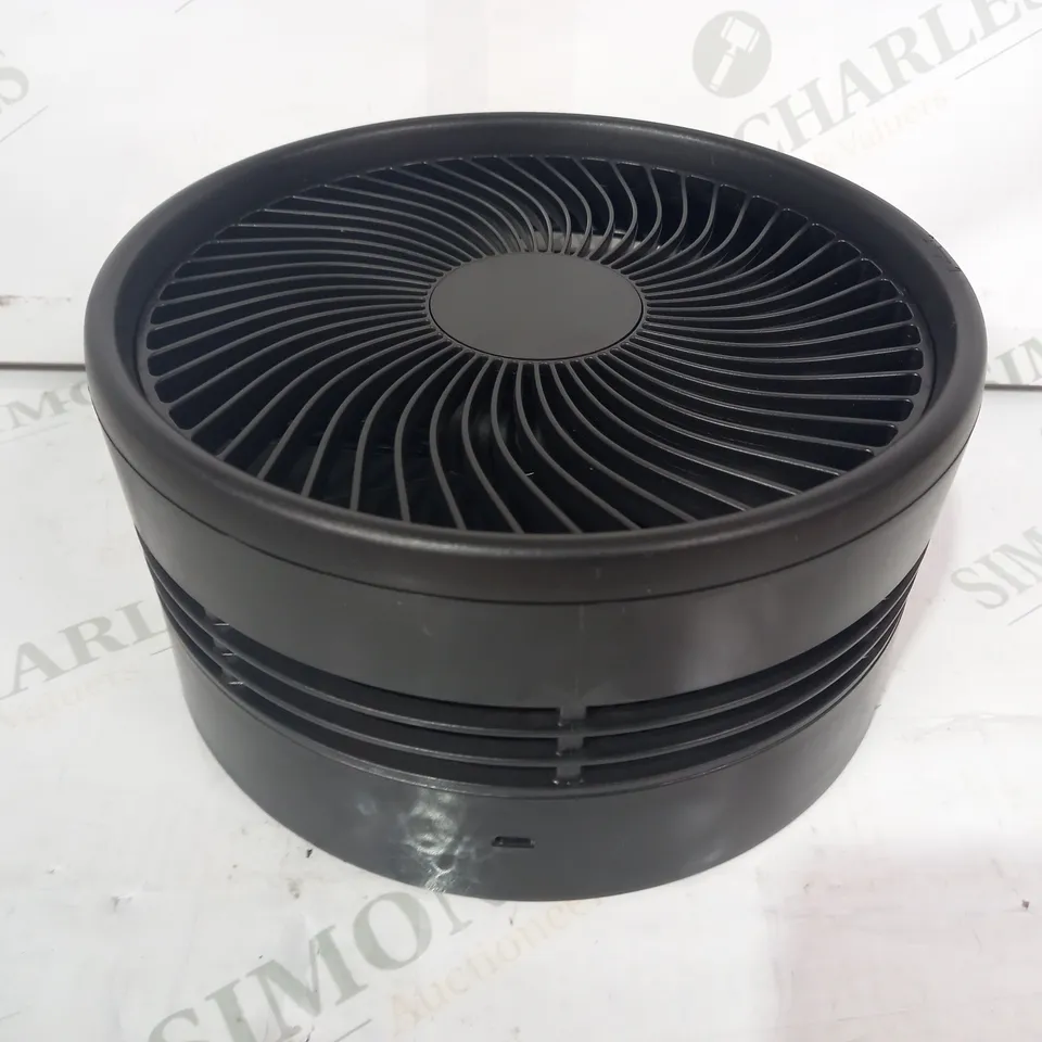 PACKAGED MY FOLDAWAY FLOOR & TABLE FAN - BLACK