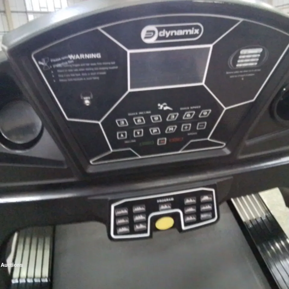 DYNAMIX T3000C MOTORISED TREADMILL WITH AUTO INCLINE  RRP £499.99