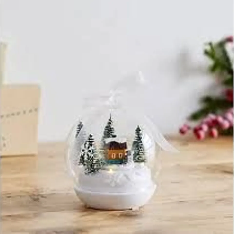 SANTA EXPRESS ROTATING CHRISTMAS ORNAMENT