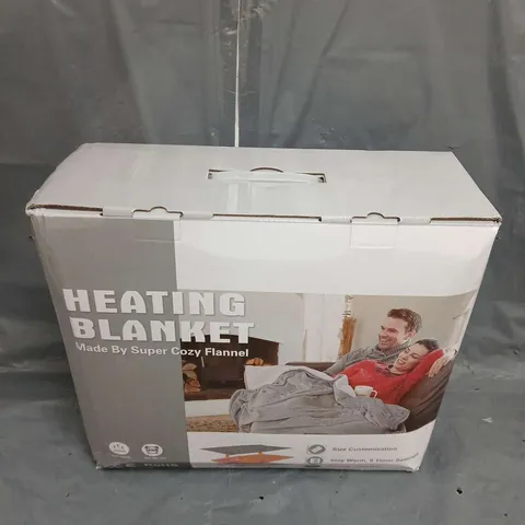 BOXED HEATING BLANKET IN GREY