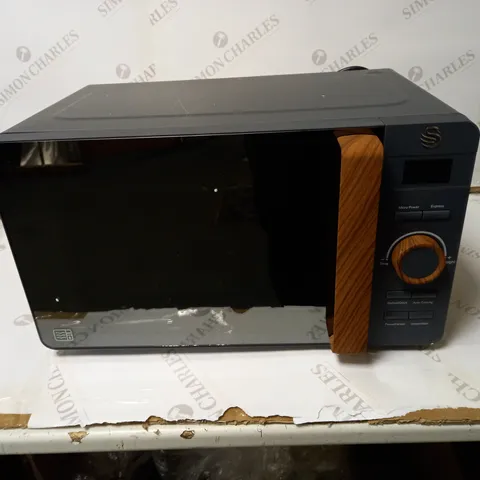 SWAN NORDIC DIGITAL MICROWAVE, 800W, SLATE GREY
