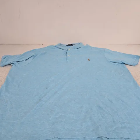 POLO RALPH LAUREN POLO SHIRT – LIGHT BLUE – 3XB (BIG AND TALL RANGE)