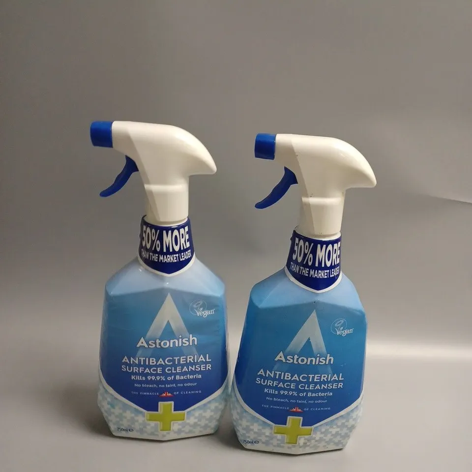 LARGE BAG OF ASSORTED  ASTONISH ANTIBACTERIAL SURFACE CLEANSER – 750ML