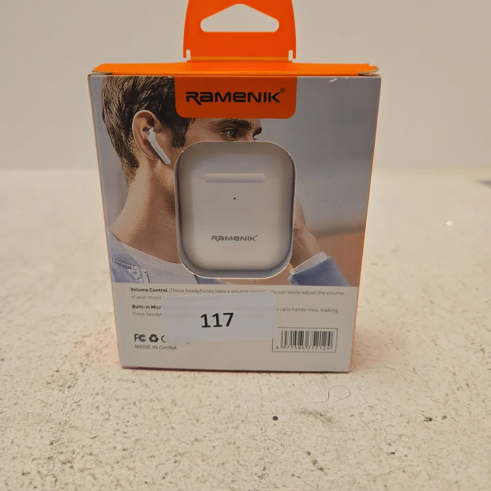 RAMENIK TWS WIRELESS EARPHONES TRUE STEREO V5.0 AP1