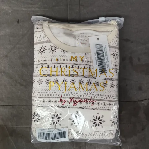 BAGGED SNOW WHITE CHILDREN'S TWO PIECE LONG MATCHING PYJAMA SET SIZE 13-14 YEARS