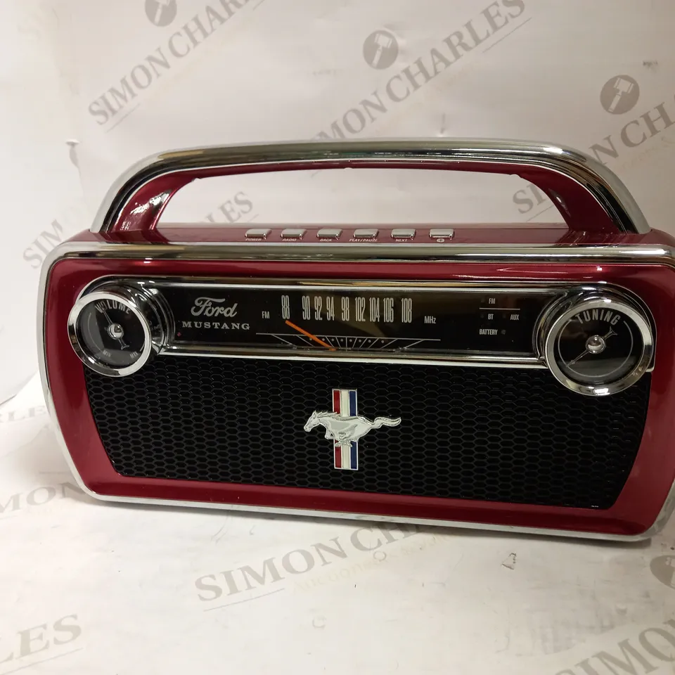 ION AUDIO MUSTANG STEREO – WIRELESS PORTABLE BLUETOOTH SPEAKER