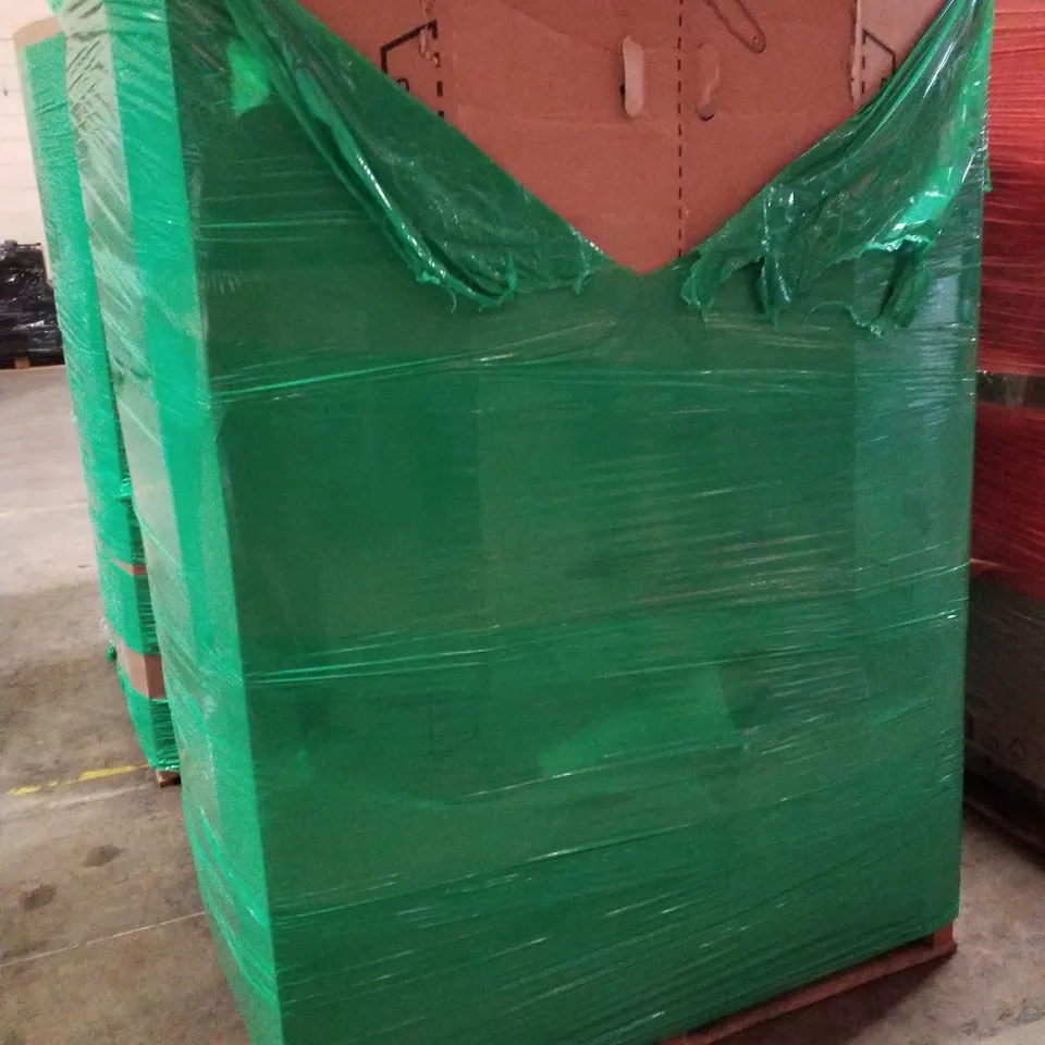 PALLET CONTAINING ASSORTED PRODUCTS INCLUDING KNITTING MACHINE, SLOT TRACK RACING, DESK EXTENSION, TOILET SEAT & CAT LITTER BOX