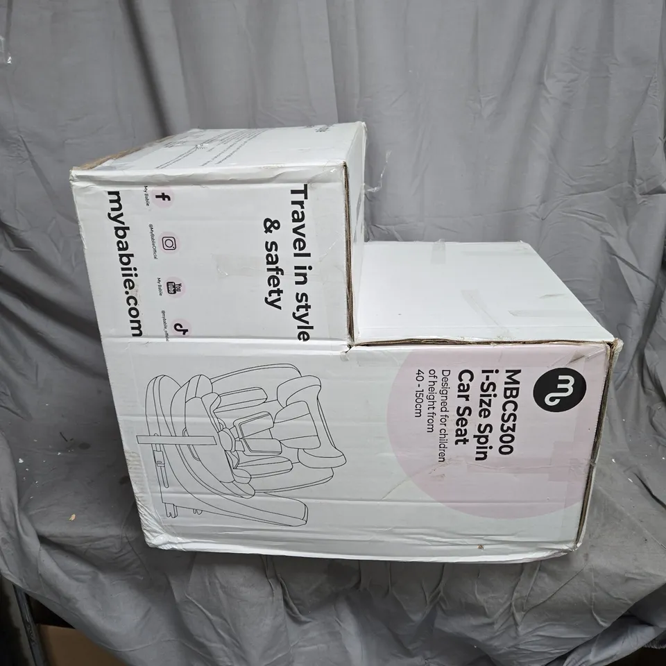 MY BABIIE MBCS300 I-SIZE SPIN CAR SEAT BOXED