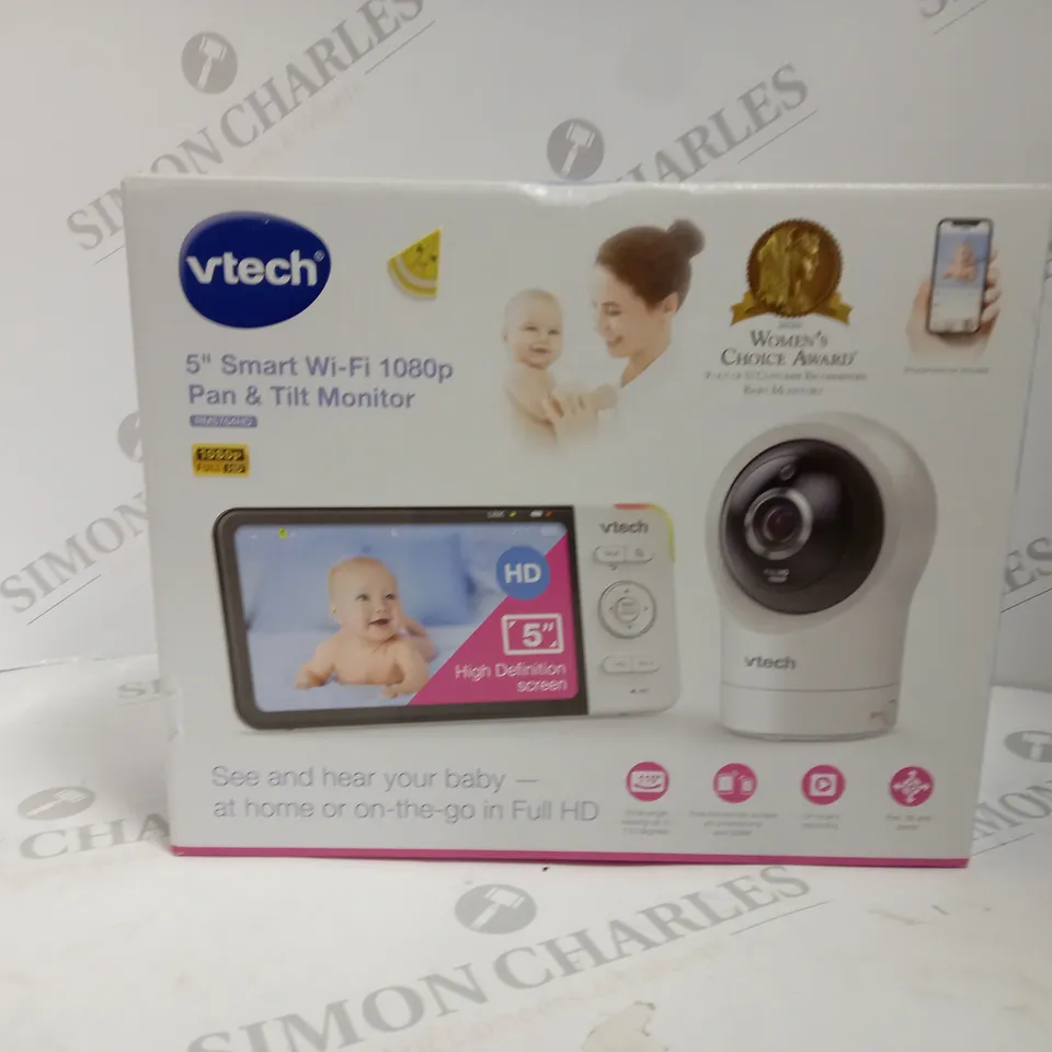 BOXED/SEALED VTECH 5" SMART WIFI 1080P BABY MONITOR RM5764HD