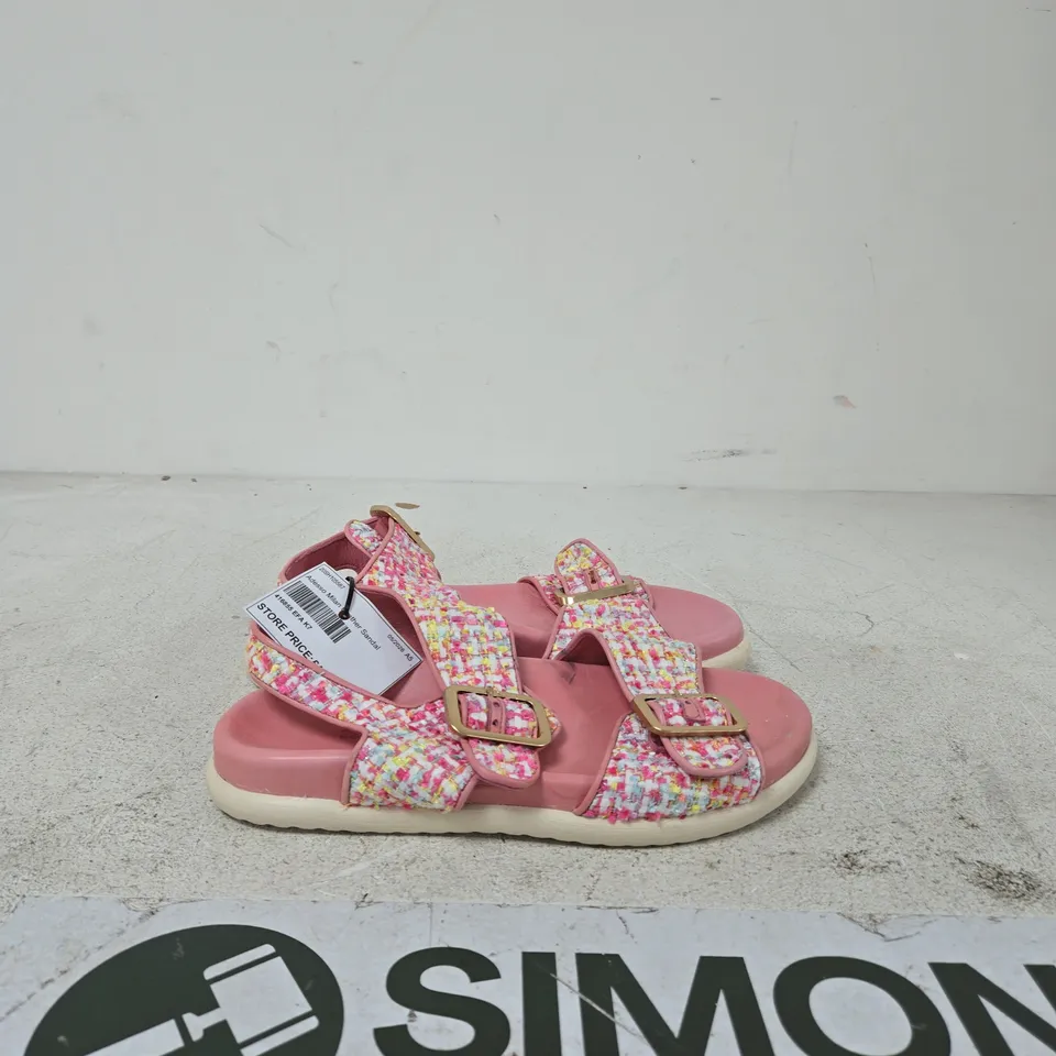 ADESSO PINK WOVEN SANDALS WITH BUCKLES EU SIZE 40