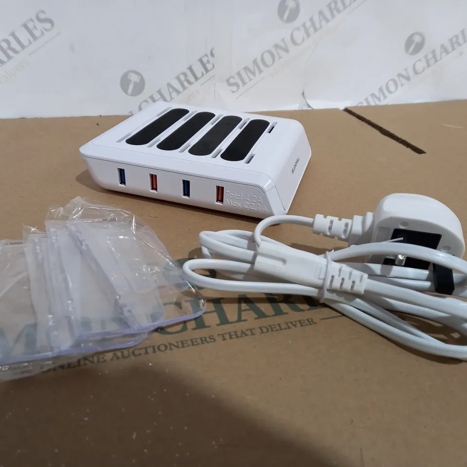 BOXED USB POWER STATION MULTI DEVICE CHARGING STATION