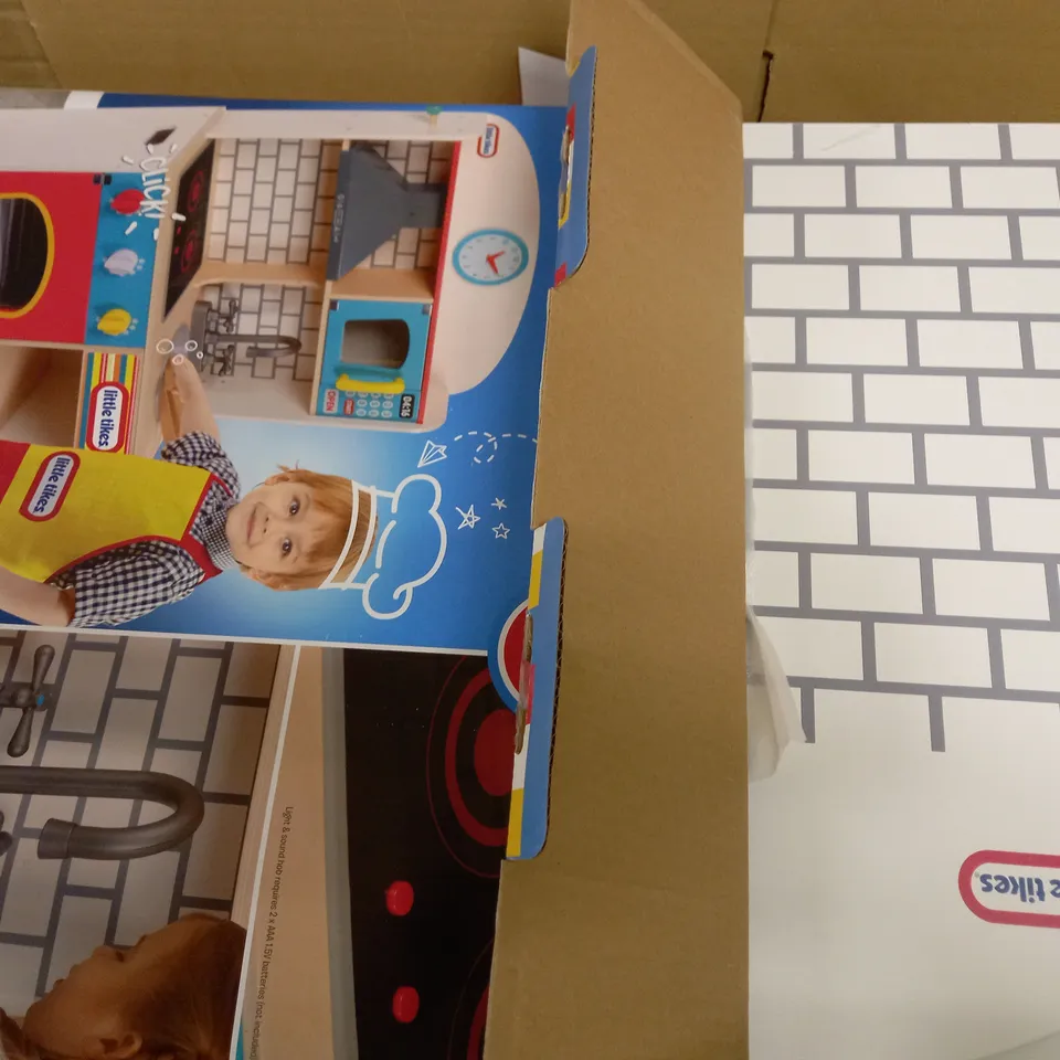 LITTLE TIKES MY FIRST WOODEN KITCHEN  RRP £89.99