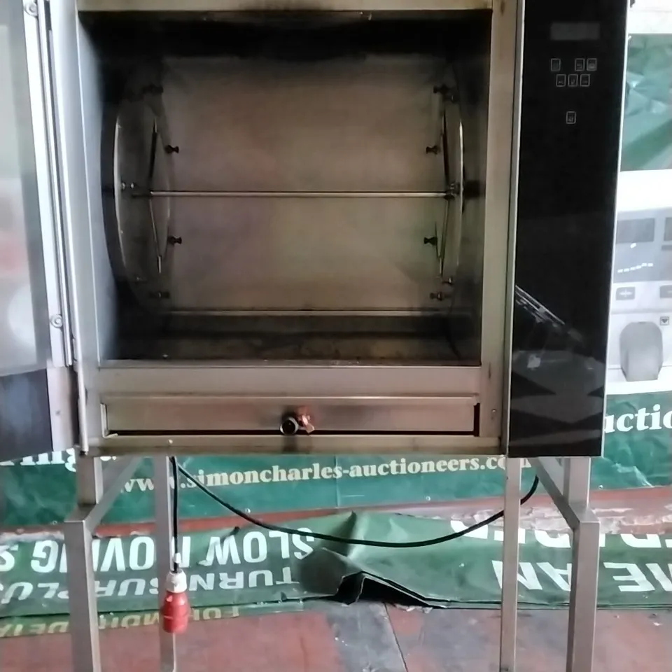 FRI-JADO SINGLE CHICKEN ROTISSERIE OVEN TDR 8-P