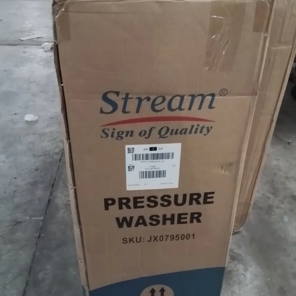 BOXED STREAM PRESSURE WASHER 