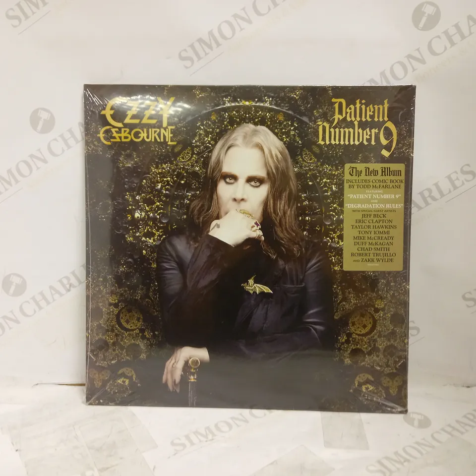 SEALED OZZY OSBOURNE PATIENT NUMBER 9 2LP VINYL ALBUM